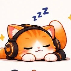 แมวส้มนอนหลับ